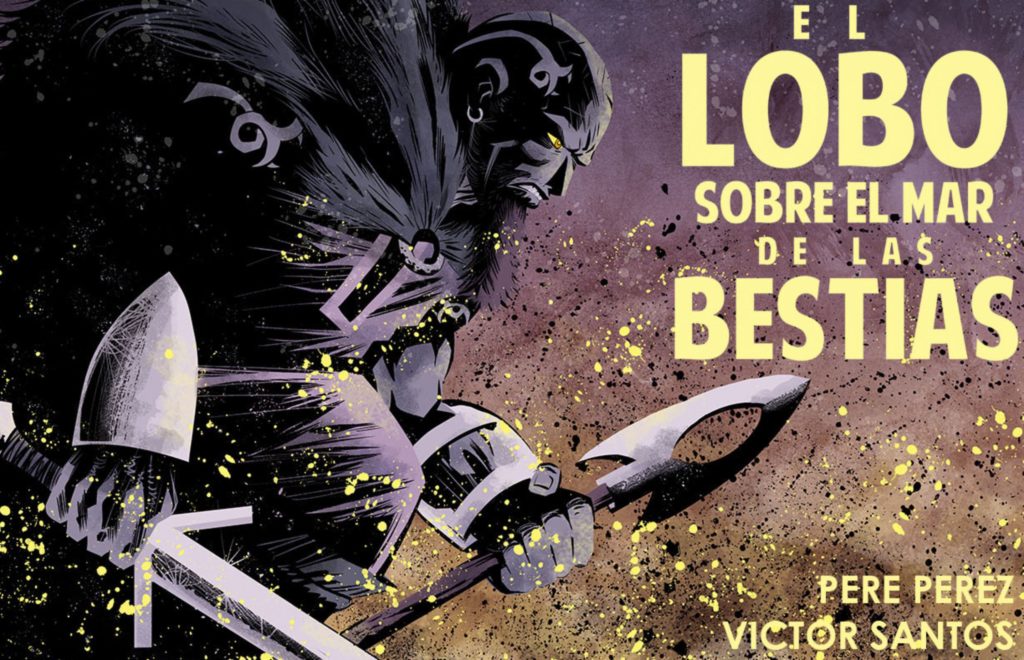 EL LOBO SOBRE EL MAR DE BESTIAS (NOVELA GRAFICA)