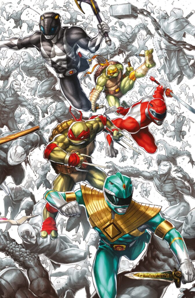MIGHTY MORPHIN POWER RANGERS / LAS TORTUGAS NINJA