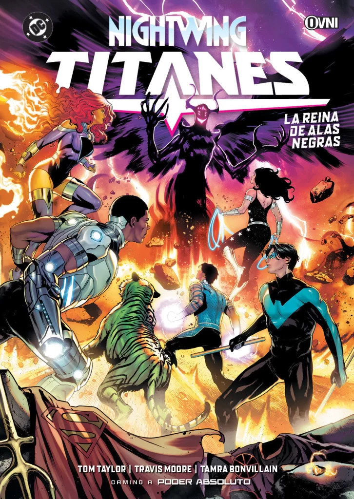 TITANES: LA REINA DE ALAS NEGRAS