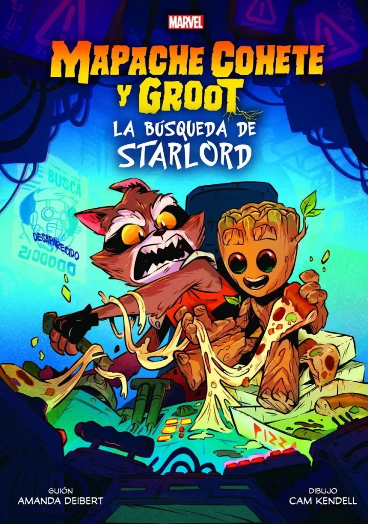 Marvel Scholastic – Mapache Cohete y Groot: La Búsqueda de Star-Lord