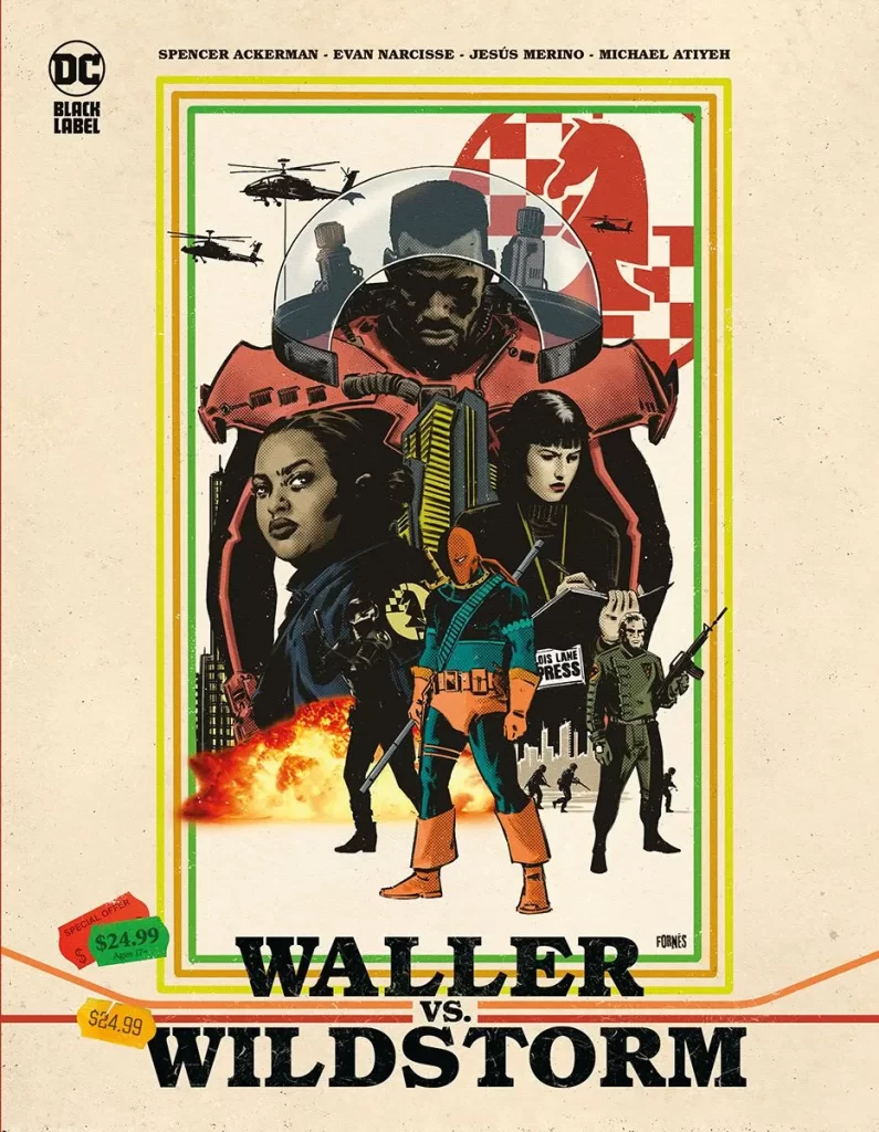 DC Black Label. Waller Vs. Wildstorm