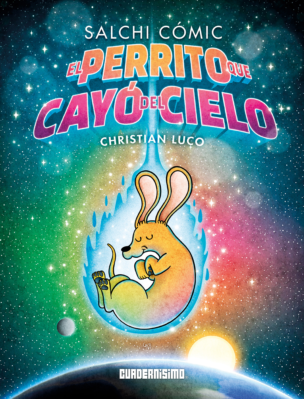 Salchi Cómic El perrito que cayó del cielo