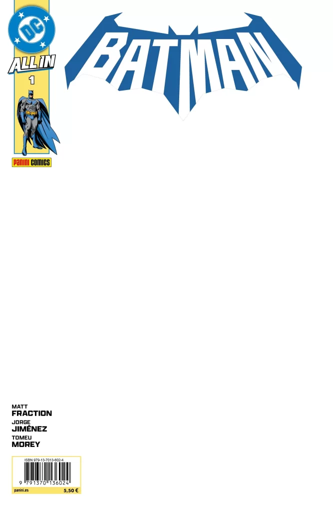 All in Batman 1 (Portada Blanca)