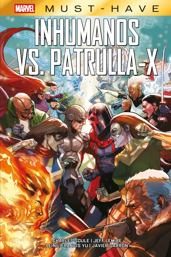 Marvel Must-Have. Inhumanos vs Patrulla-X