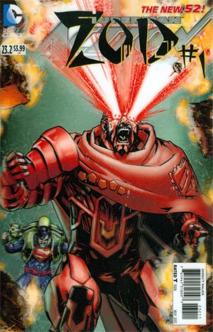Action Comics Vol 2 #23.2 [INGLES, Zod Cover A 1st Ptg 3D Motion Cover]