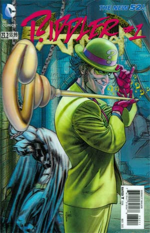 Batman Vol 2 #23.2 [INGLES, Riddler Cover A 1st Ptg 3D Motion Cover]