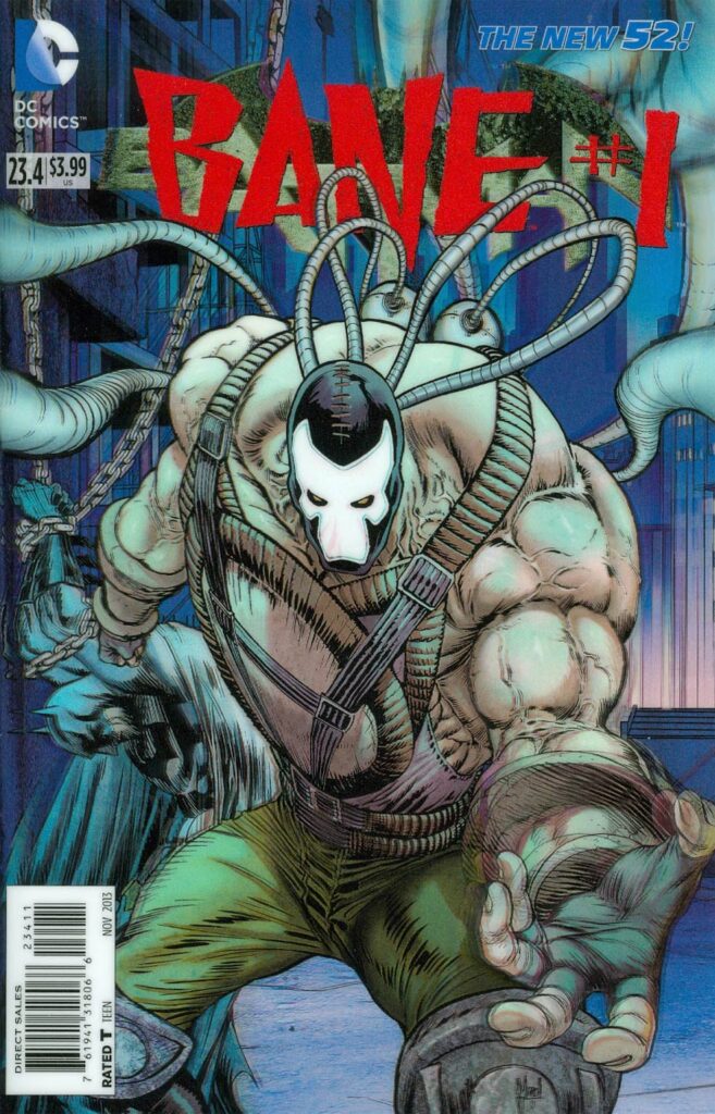 Batman Vol 2 #23.4 [INGLES, Bane Cover A 1st Ptg 3D Motion Cover]