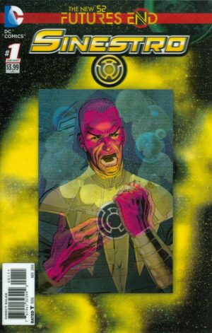 Sinestro Futures End #1 [INGLES, Cover A 3D Motion Cover]