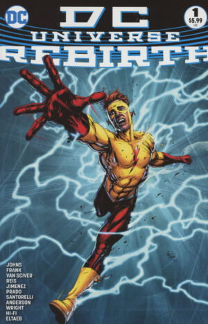 DC Universe Rebirth Special #1 [INGLES, Cover G 3rd Ptg Gary Frank Variant]