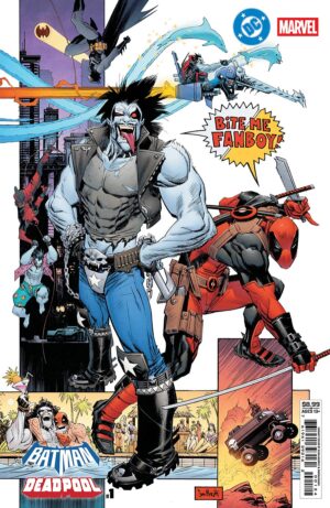 DC Marvel Batman Deadpool #1 (One Shot) [INGLES, Cover M Variant Sean Gordon Murphy Lobo Deadpool]