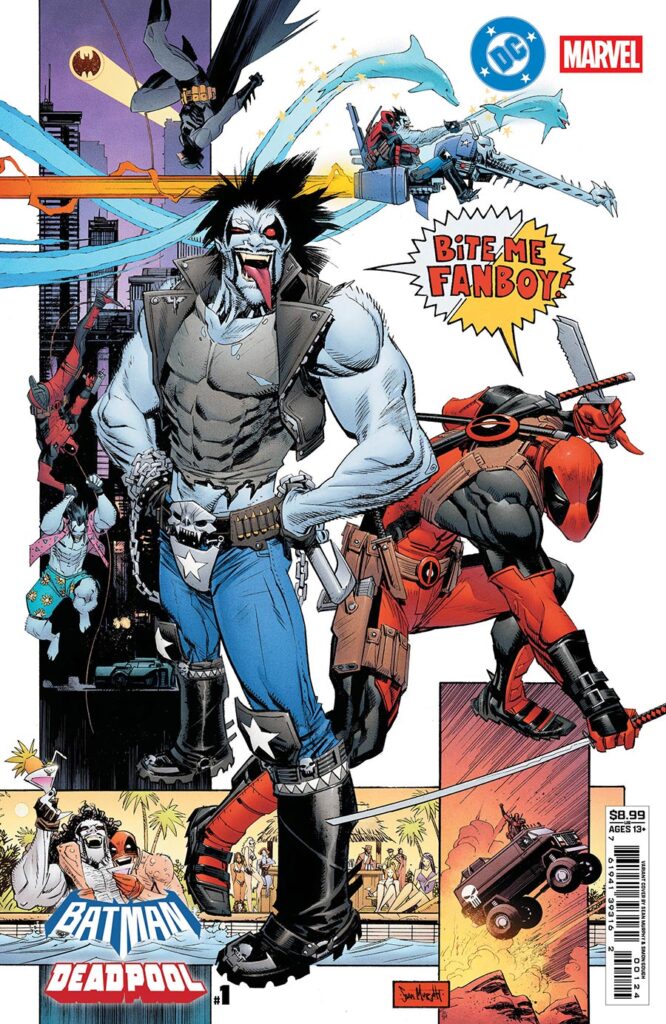 DC Marvel Batman Deadpool #1 (One Shot) [INGLES, Cover M Variant Sean Gordon Murphy Lobo Deadpool]