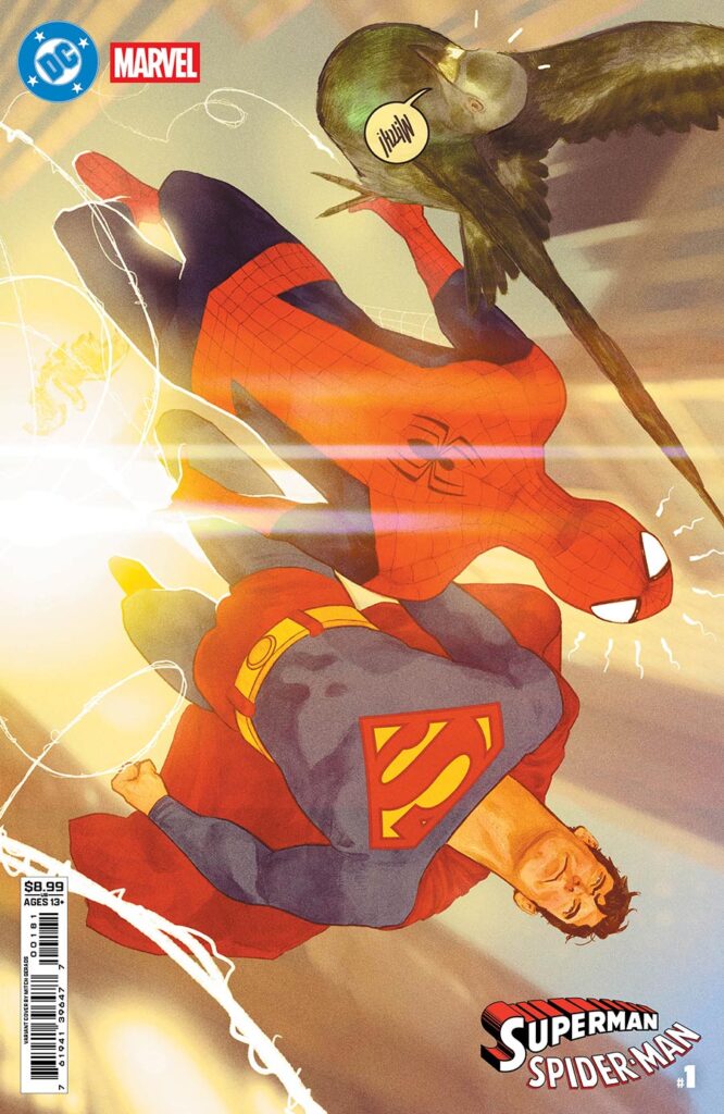 DC Marvel Superman Spider-Man #1 [INGLES, Cover H Variant Mitch Gerads Card Stock Cover]