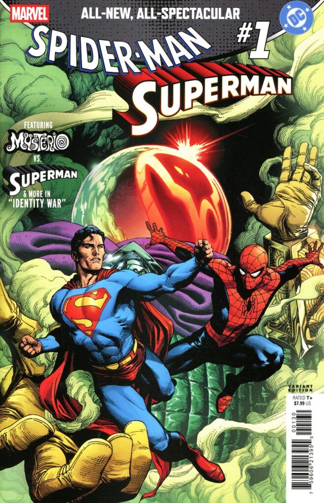 Marvel DC Spider-Man Superman #1 (One Shot) [INGLES, Cover Q Variant Gary Frank Cover]