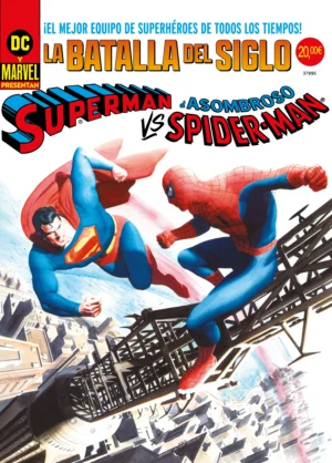 Superman vs. El asombroso Spiderman - Portada Alternativa Alex Ross