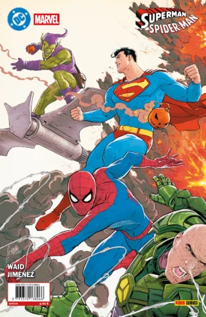 Superman / Spiderman 1 Cubierta de Mikel Janín