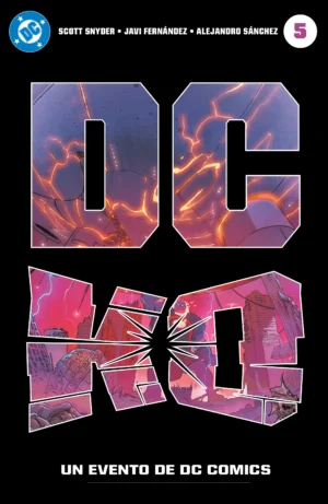 DC K.O 5 Portada Alternativa con acetato