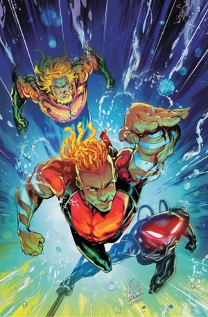 Aquamen #6 Cover B Variant Fico Ossio Card Stock Cover