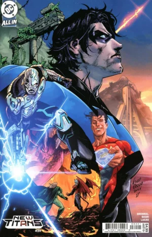 New Titans Vol 2 #34 Cover D Variant Fico Ossio Things To Come Card Stock Cover